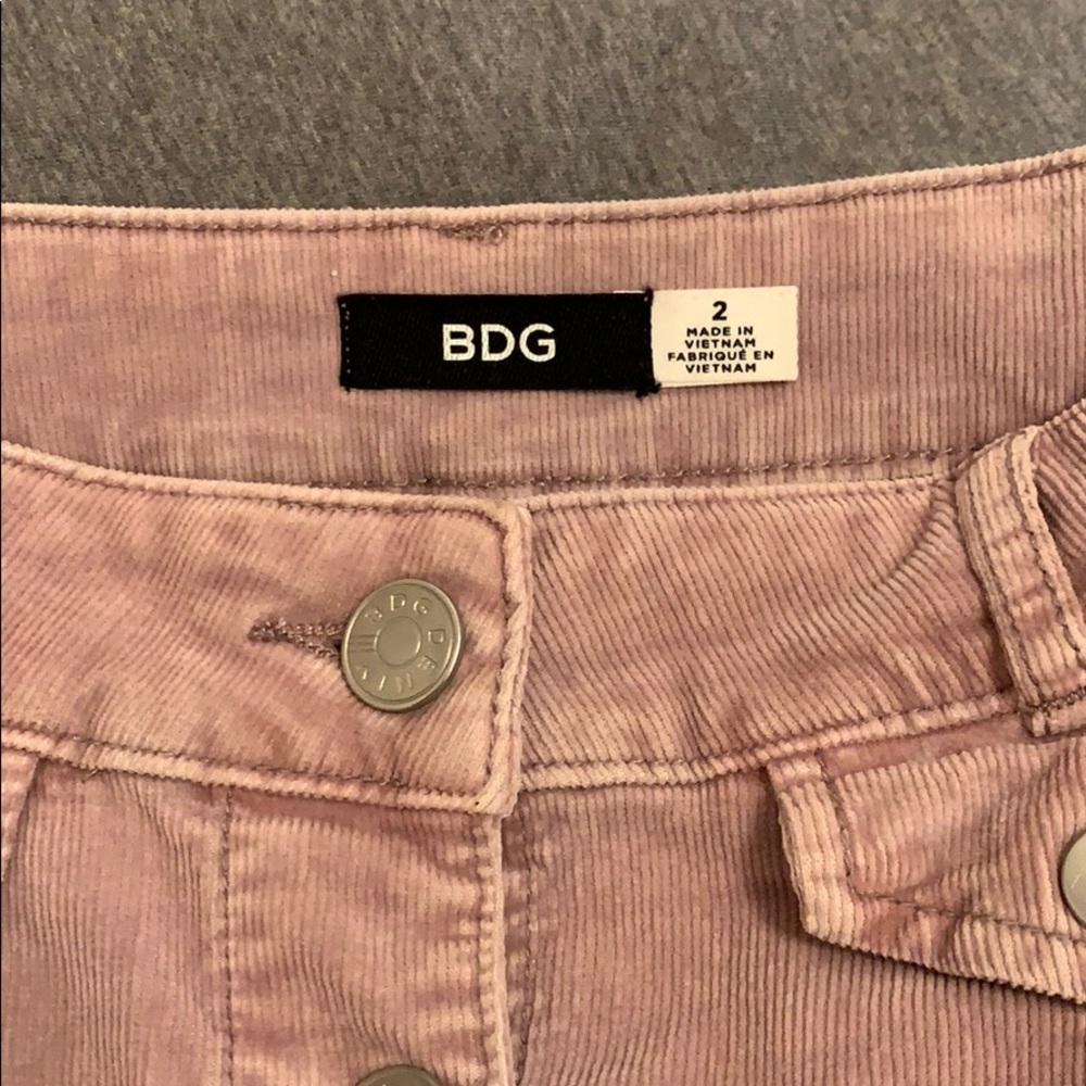 Pink corduroy skirt (Urban Outfitters BDG) - Picture 2 of 2